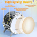 Kids Drum Set for Toddlers 1-3, Upgraded Jazz Drum Set for Kids, Musical Instrument Toys & Lights & All Plastic, Percussion Beginner kit for Boys Girls Toddlers Aged 3-5 5-7 by TinyTreasures Baby Boutique