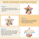 Sublimation Wind Spinner Blanks, 6 Pack 10 Inch 3D Aluminum Metal Hanging Wind Spinner Bulk for Garden Yard Outdoor, Window Porch Decoration for Heat Press Transfer DIY by GreenHaven Gardens