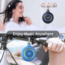 SOWO Shower Bluetooth Speaker Waterproof - Small Portable Wireless Clip Speaker with Louder Volume and Powerful Bass - Colorful Lights and 10H Playtime - Lightweight for Camping,Kayak,Boat - Blue by TinyTreasures Baby Boutique