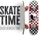 24 inch Rude Boyz Mini Cruiser Skateboard - Aluminium Trucks - Kids Skateboard Ages 5-8 Beginner - Skateboards for Kids by TinyTreasures Baby Boutique