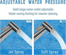 MLD Handheld Toilet Bidet Sprayer, Toilet Faucet Handheld Bidet Sprayers, Hand Shower Toilet Hose Sprayer Attachment for Water Spray and Cloth Diaper Wash (Grey) by CozyNest Decor