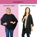 Bamboobies Breastfeeding Shawl - Nursing Cover for Breastfeeding - Ultra-soft by TinyTreasures Baby Boutique