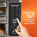 PowerXL SmartSynx Dual Door Oven, 8 Quick-Touch Cooking Presets including Air Fry, Toast, Bake, Broil, Reheat and More, Cook 2 Different Foods at the Same Time, Large Capacity & Adjustable Temperature by CozyNest Decor
