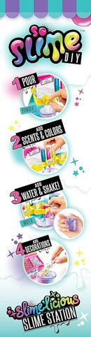 Canal Toys So Slime DIY Slime’Licious Slime Station - Make Your own Food Scented Slime - Just add Water! No Glue Required. 6+ by TinyTreasures Baby Boutique