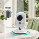 No WiFi Baby Monitor with Camera and Audio,Lag-Free Connection,Plug & Play,IPS Screen,HD Camera,Night Vision, 2-Way Talk,8 Lullabies,1000ft Range,Portable Baby Monitor,2025 Parents' Trusted Choice by TinyTreasures Baby Boutique