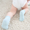 Zaples Baby Non Slip Grip Ankle Socks with Non Skid Soles for Infants Toddlers Kids Boys Girls by TinyTreasures Baby Boutique