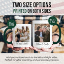 Ship Next Day Custom Mug Design Your Own Photo Text Personalized Picture Gifts for Women Men Customized Gifts Idea Personalized Coffee Mugs 15oz Dark Green Handle by TinyTreasures Baby Boutique