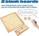 Montessori Toys for 3+ Year Old Hundred Board, Consecutive Counting Numbers 1-100 for Learning & Educational Toy- Math Games Board,Montessori Math Materials for Large Size 13.7" X 13.7 "X 0.4" by TinyTreasures Baby Boutique