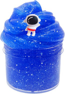 Super Galaxy Slime Kit, Blue Glitter Slime in a Variety of Shapes and Textures, Cosmic Starry Charm Includes Slime Kit Party Gifts. by TinyTreasures Baby Boutique