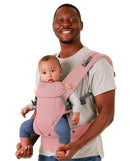 Beco Baby Gemini Newborn to Toddler Carrier - Front, Back and Hip Seat, Backpack & Front With Adjustable Seat, Ergonomic Holder 7-35lbs (Pink Linen) by TinyTreasures Baby Boutique