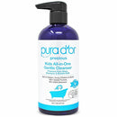 PURA D'OR 16 Oz Kids Wash - All-in-One Gentle Cleanser - USDA Biobased, Sulfate-Free, Tear-Less, Hypoallergenic, Premium, Shampoo & Bubble Bath by TinyTreasures Baby Boutique