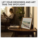 Homeforia 8x8 Picture Frames Bronze, High End Metal 8 x 8 Square Photo Frame with Mat 6 by 6, 8x8 Brass Frame Matted to 6x6 inch Print, 8by8 Wall or Tabletop Frames, Tempered Glass, Wall Kit, Set of 1 by CozyNest Decor