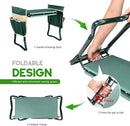 KVR Upgraded Garden Kneeler and Seat with Thicken & Widen Soft Kneeling Pad,Heavy Duty Foldable Gardener Stool with 2 Tool Pouches,Gardening Gifts for Women Mom Men Seniors¡­… by GreenHaven Gardens