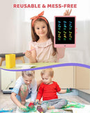 UCIDCI LCD Writing Tablet Doodle Board 10 Inch - Colorful Screen Electronic Toddler Drawing Tablet Drawing Pad, Educational Learning Kids Toys for 3 4 5 6 7 8 Year Old Kids Girls Boys by TinyTreasures Baby Boutique