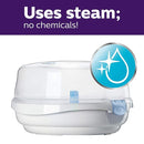 Philips AVENT Microwave Steam Sterilizer for Baby Bottles, Pacifiers, Cups and More, SCF281/05 by TinyTreasures Baby Boutique