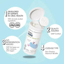 Kids Dental Probiotics for Anti-Cavity + Healthy Teeth and Gums, 8 Billion CFU Probiotics for Oral Health, Yogurt Flavor 2-Pack by CozyNest Decor