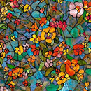 d-c-fix 346-0431-3PKA Self-Adhesive Privacy Glass Window Film, Venetian Garden, 17" x 78" Roll, 3-Pack with Applicator by GreenHaven Gardens