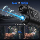 Night Vision Goggles,Compact Night Vision Binoculars,32GB Card Included, Photo/Video Capture,Outdoor Tools for Education, Wildlife Watching,Gifts for Boy, Gifts for Men, Gifts for Father (Black) by TinyTreasures Baby Boutique