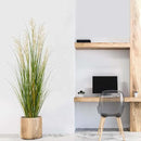 Artificial Plant, 47in Tall Pampas Grass, Faux House Plants in Pot, Indoor Decorative Flowers &Greenery for Home and Office, Ideal Housewarming Gift by CozyNest Decor