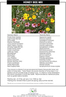 Bulk Wildflower Seed Mix – Honey Bee Wildflower Seed Mix 1 Pound Tub by GevaGrow | Bulk 300,000+ Seed Tub | 19 Variety Flower Seeds for Planting in Pots & Outdoor Gardens | No Messy Bags or Packets | by GreenHaven Gardens