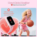 Smart Watch for Kids Girls Boys No APP/Phone Needed, 1.8" IP68 Waterproof Sport Kids Watch Pedometer, Heart Rate, Sleep Monitor, Step Counter, 12 Puzzle Games for Girls Boys Teens 6-16 by TinyTreasures Baby Boutique