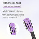 ADM Beginner Acoustic Classical Guitar 30 Inch Nylon Strings Wooden Guitar Bundle Kit for Kid Boy Girl Student Youth Guitarra Online Lessons with Gig Bag, Strap, Tuner, Strings, Picks, Purple by TinyTreasures Baby Boutique