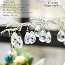 10pcs 38mm Clear Crystal Teardrops Chandelier Parts,Chandelier Crystal Prisms Pendants with Hook,Hanging Crystals for Lamp Window Christmas Tree Decoration Suncatcher by GreenHaven Gardens