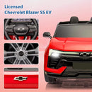 Hetoy 24V 2-Seater SUV Licensed Chevrolet Blazer Ride On Car Toy w/Parent Remote Control, 3 Speeds, Wireless Music, MP3 Player, Electric Car for Kids Ages 3-8, RED by TinyTreasures Baby Boutique