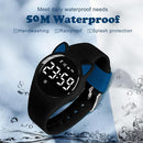 Kids Watches for Girls Boys Digital Sport Watch with Step Counter Pedometer Vibration Alarm Clock, No App Waterproof Fitness Tracker Kids Watch Boys Girls Teens Students Ages 5-16 by TinyTreasures Baby Boutique