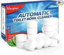 Vacplus Toilet Bowl Cleaner Tablets 20 PACK, Automatic Cleaners with Bleach, Slow-Releasing Toilet Tank Cleaners for Deodorizing & Descaling, Household Toilet Cleaners against Tough Stains by CozyNest Decor