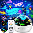 PIKOY Baby Sensory Toys 3-6 Months,93 Lighting Mode Baby Sensory Toys 6-12 Months,360° Rotate Kids Sensory Toys for Autism,Dimmable+Timer+Remote 1 Year Old Boy Gifts 1 Year Old Girl Gifts by TinyTreasures Baby Boutique