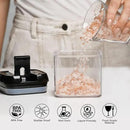 Shazo 9 PC Airtight Food Storage Containers - BPA Free Clear Plastic Snack & Spice Containers with Easy Lock Lids - Kitchen and Pantry Organization for Herbs, Coffee, Tea - 0.5L / 2.1 Cups by CozyNest Decor