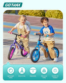 Gotrax KS12 Balance Bike for 2-5 Years Old, 12" Toddlers Bike with LED Light&Bell, Adjustable Soft Seat&Handlebar, Flat-Free Tires&Easy Assembly, Lightweight&No Pedal, Kids Toy Gift for Boys Girls by TinyTreasures Baby Boutique