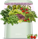 inbloom Hydroponics Growing System Kit Indoor Garden with LED Grow Light and Pod Kit, Plants Germination Kit for 5 Pods, Mufga Hydroponics Garden, Height Adjustable, Gardening Gifts(Green) by GreenHaven Gardens