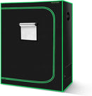 MELONFARM 4x2 Grow Tent, 48"x24"x60'' High Reflective 600D Diamond Mylar Canvas with Observation Window and Floor Tray for Hydroponic Indoor Plant Growing by GreenHaven Gardens