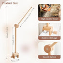 Baby Crib Mobile Arm - Wooden Mobile Arm with Height Adjustable＆360° Rotatable Upgraded Arched Base Nursery Mobile Holder for Crib Mobile Hanger Baby Crib Attachment Nursery Decor by TinyTreasures Baby Boutique