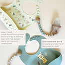 Hippypotamus Baby Food Feeder & Freezer Tray - Silicone Fruit Feeder - Pacifier Teething Toys - 2 Extra Pouches - Set of 2 by TinyTreasures Baby Boutique