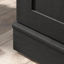 Sauder HomePlus Multi-Room Storage Cabinet with Adjustable Shelves and Door Positioning, Kitchen Laundry Bathroom Pantry Storage Cabinet, in Raven Oak Finish by CozyNest Decor