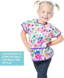 Bumkins Bibs - Toddler Bibs, Waterproof, Large for 1-3 Years, Short Sleeve by TinyTreasures Baby Boutique