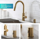 KRAUS Dishwasher Air Gap in Brushed Brass, KAG-1BB by CozyNest Decor