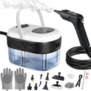 Steam Cleaner, 3-Level Adjustable Handle, 2500W Steam Cleaner for Home, 15s Heat-Up, Portable Steamer for Cleaning Car, 47.04oz Tank, 16 Pcs Accessories for Dirt, Grout, Couch, Furniture, Grease,Tile by TinyTreasures Baby Boutique