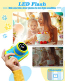Kids Camera, 48MP 1080P Digital Camera for Kids with 3.5 Inch Big Screen, 10X Zoom, Selfie & Video, 32GB SD Card, 1200mAh Battery, Christmas Birthday Gifts for Boys Girls Ages 3-12 (Blue) by TinyTreasures Baby Boutique