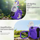 1600X Handheld Microscope for Kids 2" IPS Screen Kit Mini Pocket Digital Microscopes STEM Science with Slides Photo Video Rechargeable Portable Scope Gift for Ages 6-12 (Purple) by TinyTreasures Baby Boutique