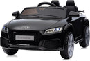 Licensed Audi Electric Kids Car, 12V Kids Ride-on Toy Car for Toddlers w/Remote - Black by TinyTreasures Baby Boutique