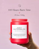 M&SENSE Juicy Watermelon Scented Candle, 19.4oz 110 Hours Clean Non Toxic Natural Soy Wax Long Lasting Candle for Women Men, 2 Wick Fruit Scent Home Fragrance Home Decor for Housewarming Gifts by CozyNest Decor