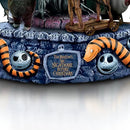 Tim Burton's The Nightmare Before Christmas Rotating Musical Carousel Sculpture: Lights Up by CozyNest Decor