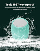 Waterproof Speaker, Small Bluetooth Speaker with Stereo Sound and Robust Bass, Mini Speakers with Hands-Free Call, IPX7 Waterproof, Portable Speakers for Shower, Indoor & Outdoor, Gift for Men, Women by TinyTreasures Baby Boutique