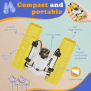 Obuby Real Binoculars for Kids Gifts for 3-12 Years Boys Girls 8x21 High-Resolution Optics Compact Toy Binocular for Bird Watching,Travel, Camping by TinyTreasures Baby Boutique