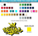 Custom Graffiti Name Wall Decal Personalized Graffiti Name Decal Graphics Large Vinyl Wall Decals for Home & Room Décor, Peel & Stick Wall Art for Kids & Teens Bedroom, Car, Vehicles by CozyNest Decor
