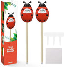 UNIWA Soil Moisture Meter, Plant Moisture Meter, Soil Hygrometer Sensor for Gardening, Farming, Indoor, and Outdoor Plants, Plant Water Monitor Gardening Gifts, No Batteries Required, 2-Pack by GreenHaven Gardens